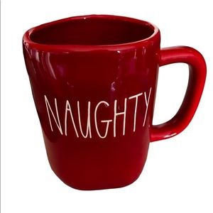 Rae Dunn NAUGHTY /NICE Mug NWOT